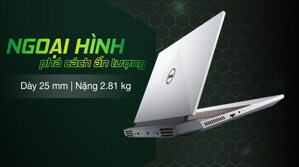 Laptop Dell Gaming G15 5515 70266674 - AMD Ryzen 7-5800H, 8GB RAM, SSD 512GB, Nvidia GeForce RTX 3050 4GB GDDR6, 15.6 inch