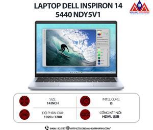 Laptop Dell Inspiron 14-5440-NDY5V1 - Intel Core i5-1334U, RAM 16GB, SSD 512GB, Intel Iris Xe Graphics, 14 inch