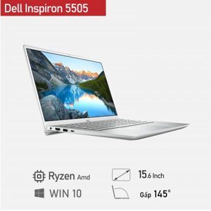 Laptop Dell Inspiron 15 5505 - AMD Ryzen 5 4500U, 8GB RAM, SSD 512GB, AMD Radeon Graphics, 15.6 inch