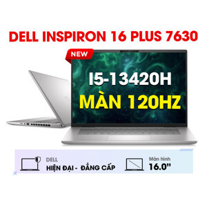 Laptop Dell Inspiron 16 Plus 7610 - Intel Core i5-11400H, 8GB RAM, SSD 256GB, Intel UHD Graphics, 16 inch