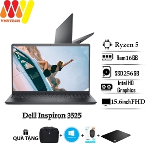 Laptop Dell Inspiron 3525 - AMD Ryzen R5-5625U, 8GB RAM, SSD 512GB, AMD Radeon Graphics, 15.6 inch