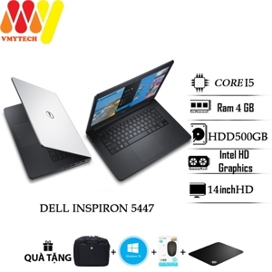 Laptop Dell Inspiron 5447 - Intel core i5, 4GB RAM, HDD 500GB, AMD Raedon HD R7 M265, 14 inch