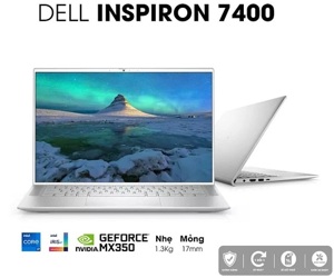 Laptop Dell Inspiron 7400 N4I5134W - Intel Core i5-1135G7, 16GB RAM, SSD 512GB, Nvidia GeForce MX350 2GB GDDR5, 14.5 inch