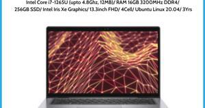 Laptop Dell Latitude 7330 CTO Base 42LT733002 - Intel Core i7-1265U, 16GB RAM, SSD 256GB, Intel Iris Xe Graphics, 13.3 inch
