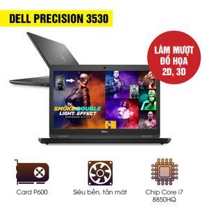 Laptop Dell Precision 3530 - Intel core i7-8750H, 8GB RAM, SSD 256 GB, Nvidia Quadro, 15.6 inch