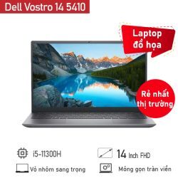 Laptop Dell Vostro 14 5410- Intel Core i5-11300H, 8GB RAM, SSD 256GB, Intel Iris Xe Graphics, 14.0 inch