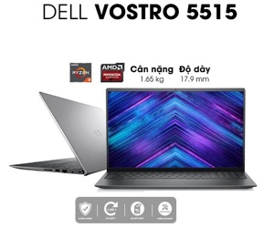 Laptop Dell Vostro 15 5515 70262925 - AMD Ryzen 3, 8GB RAM, SSD 256GB, AMD Radeon Graphics, 15.6 inch