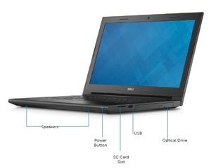 Laptop Dell Vostro 3446 - 5J8DW2 - Intel Core i5-4210U 1.7GHz, 4GB RAM, 500GB HDD, NVIDIA Geforce GT820M, 14.0 inch