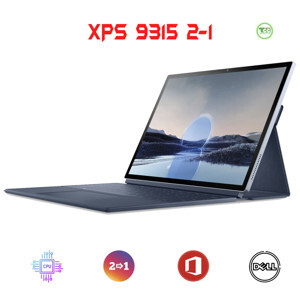 Laptop Dell XPS 2in1 9315 - Intel core i5-1230U, 8GB RAM, SSD 512GB, Intel Iris Xe Graphics, 13 inch, 3K