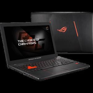 Laptop Gaming Asus ROG Strix GL553VE-FY096  - Intel Core i7-7700HQ, RAM 16GB, HDD 1TB, Intel VGA NVIDIA GeForce GTX 1050Ti, 15.6 inches