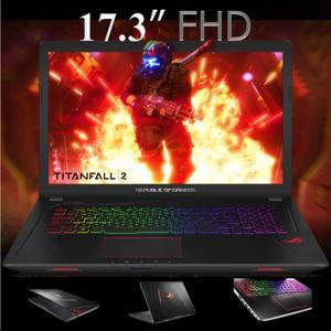 Laptop Gaming Asus ROG Strix GL753VE-GC059 - Intel Core i7-7700HQ, RAM 8GB, HDD 1TB, Intel VGA NVIDIA GeForce GTX 1050Ti, 17.3 inches