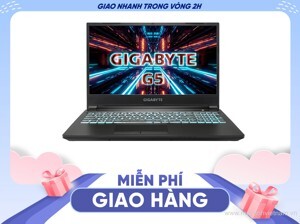 Laptop Gigabyte G5 GD-51VN123SO - Intel Core i5-11400H, 16GB RAM, SSD 512GB, Nvidia GeForce RTX 3050 4GB GDDR6, 15.6 inch