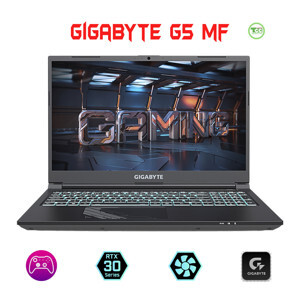 Laptop Gigabyte G5 MF-E2VN333SH - Intel Core i5-12500H, 8GB RAM, SSD 512GB, NVidia Geforce RTX 4050 6GB GDDR6, 15.6 inch