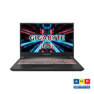 Laptop Gigabyte Gaming G5 5S11130SB - Intel Core i5-10500H, 16GB RAM, SSD 512GB, Nvidia GeForce RTX 3060 6GB GDDR6, 15.6 inch