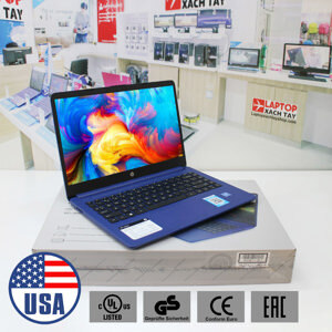 Laptop HP 14-DQ0005dx - Intel Celeron N4020, 4GB RAM, SSD 128GB, Intel UHD Graphics, 14 inch