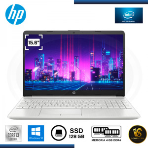 Laptop HP 15-dw1024wm - Intel core i3-10110U, 4GB RAM, SSD 128GB, Intel UHD Graphics, 15.6 inch