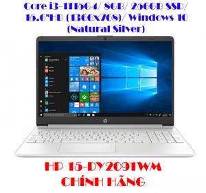 laptop HP 15 -DY2091WM - Intel core i3-1115G4, 8GB RAM, SSD 256GB, Intel UHD Graphics, 15.6 inch