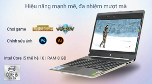 Laptop HP 15s-du1035TX 8RK36PA - Intel Core i5-10210U, 8GB RAM, SSD 512GB, Intel UHD Graphics 620M, 15.6 inch