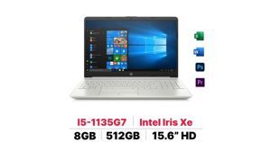 Laptop HP 15s-du3592TU 63P88PA - Intel core i5-1135G7, 8GB RAM, SSD 512GB, Intel Iris Xe Graphics, 15.6 inch