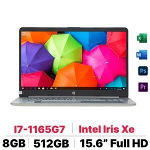 Laptop HP 15s-fq2045TU 31D93PA - Intel Core i7-1165G7, 8GB RAM, SSD 512GB, Intel Iris Xe Graphics, 15.6 inch