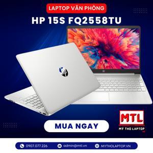 Laptop Hp 15s-fq2558TU 46M26PA - Intel core i7-1165G7, 8GB RAM, SSD 512GB, Intel Iris Xe Graphics, 15.6 inch