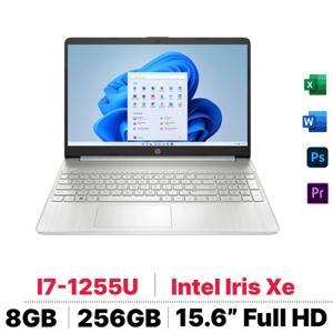 Laptop HP 15s-fq5145TU 76B24PA - Intel Core i7-1255U, 8GB RAM, SSD 256GB, Intel Iris Xe Graphics, 15.6 inch