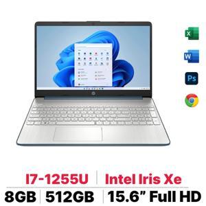 Laptop HP 15s-fq5146TU 7C0R9PA - Intel Core i7-1255U, 8GB RAM, SSD 512GB, Intel Iris Xe Graphics, 15.6 inch