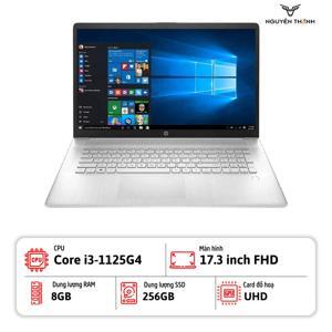 Laptop HP 17-cn0273st - Intel core i3-1125G4, 8GB RAM, SSD 512GB, Intel UHD Graphics, 17.3 inch