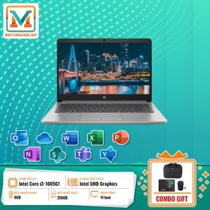 Laptop HP 240 G8 519A4PA - Intel Core i3-1005G1, 4GB RAM, SSD 256GB, Intel UHD Graphics, 14 inch