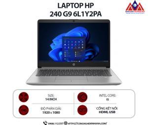 Laptop HP 240 G9 6L1Y2PA - Intel core i5-1235U, 8GB RAM, SSD 512GB, Intel Iris Xe Graphics, 14 inch