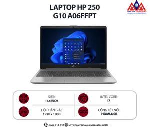 Laptop HP 250 G10 A06FFPT - Intel Core i7-1355U, RAM 16GB, SSD 512GB, Intel Iris Xe Graphics, 15.6 inch