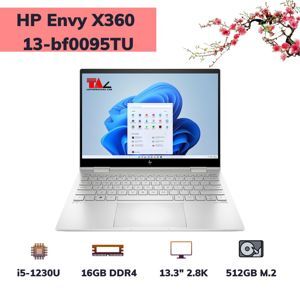 Laptop HP Envy X360 13-bf0095TU 76B15PA - Intel core i5-1230U, 16GB RAM, SSD 512GB, Intel Iris Xe Graphics, 13.3 inch