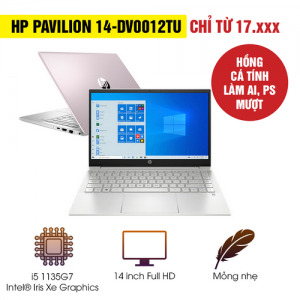 Laptop HP Pavilion 14-dv0012TU 2D7B7PA - Intel core i5, 8GB RAM, SSD 512GB, Intel Iris X Graphics, 14 inch