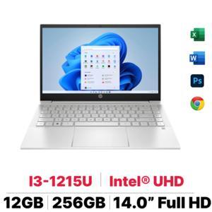 Laptop HP Pavilion 14-dv2051TU 6K7G8PA - Intel core i3-1215U, 4GB RAM, SSD 256GB, Intel UHD Graphics, 14 inch