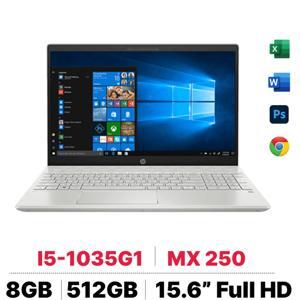 Laptop HP Pavilion 15-cs3061TX 8RE83PA - Intel Core i5-1035G1, 8GB RAM, SSD 512GB, Nvidia GeForce MX250 2GB GDDR5, 15.6 inch
