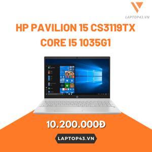 Laptop HP Pavilion 15-cs3119TX (9FN16PA) - Intel Core i5, 4GB RAM, 256GB SSD, VGA NVIDIA GeForce MX250 2GB, 15.6 inch