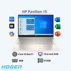 Laptop HP Pavilion 15-eg0505TX 46M03PA - Intel core i5-1135G7, 8GB RAM, SSD 512GB, Nvidia Geforce MX450 2GB, 15.6 inch