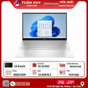 Laptop HP Pavilion 15-eg2036TX 6K782PA - Intel Core i5-1235U, 8GB RAM, SSD 512GB, Nvidia Geforce MX550 2GB, 15.6 inch