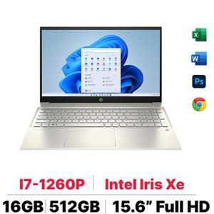 Laptop HP Pavilion 15-eg2066TU 6K7E2PA - Intel Core i7-1260P, 16GB RAM, SSD 512GB, Intel Iris Xe Graphics, 15.6 inch