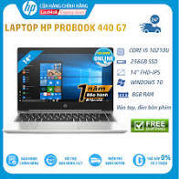 Laptop HP ProBook 440 G7 1P5H0PA - Intel Core i5-10210U, 8GB RAM, SSD 256GB, Intel UHD Graphics 620, 14 inch