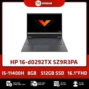 Laptop HP VICTUS 16-d0292TX 5Z9R3PA - Intel Core i5-11400H, 8GB RAM, SSD 512GB, Nvidia GeForce RTX 3050Ti 4GB GDDR6, 16.1 inch