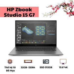 Laptop HP Zbook Studio 15 G7 - Intel Core i9-10885H, RAM 16GB, SSD 512GB, NVIDIA Quadro T1000 4GB GDDR6, 15.6 inch