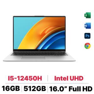 Laptop Huawei MateBook D16 - Intel Core i5-12450H, 16GB RAM, SSD 512GB, Intel Iris Xe Graphics, 16 inch