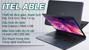 Laptop Itel Able 1S 71006300027 - Intel Celeron N4020, RAM 4GB, SSD 256GB, Intel UHD Graphics 600, 14 inch