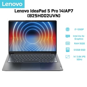 Laptop Lenovo Ideapad 5 Pro 14IAP7 82SH002UVN - Intel core i7-1260P, 16GB RAM, SSD 512GB, Intel Iris Xe Graphics, 14 inch