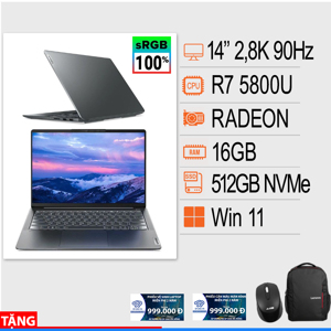 Laptop Lenovo IdeaPad 5 Pro 14ACN6 82L700MAVN - AMD Ryzen R7-5800U, 16GB RAM, SSD 512GB, AMD Radeon Graphics, 14 inch