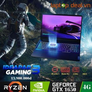 Laptop Lenovo IdeaPad Gaming 3 15ARH05 82EY00JXVN - AMD Ryzen 5 4600H, 8GB RAM, SSD 256GB, Nvidia GeForce GTX 1650 4GB GDDR6 + AMD Radeon Graphics, 15.6 inch