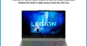 Laptop Lenovo Legion 5 15IAH7 82RC0090VN - Intel Core i5-12500H, 16GB RAM, SSD 512GB, Nvidia GeForce RTX 3050 Ti 4GB GDDR6, 15.6 inch