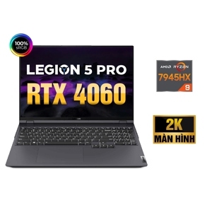 Laptop Lenovo Legion 5 Pro 2023 - AMD Ryzen 9 7945HX, 16GB RAM, SSD 1TB, Nvidia GeForce RTX 4060 8GB GDDR6, 16 inch