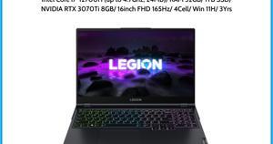 Laptop Lenovo Legion 7 16IAX7 82TD008FVN - Intel core i7-12700H, 32GB RAM, SSD 1TB, Nvidia GeForce RTX 3070 Ti 8GB GDDR6, 16 inch